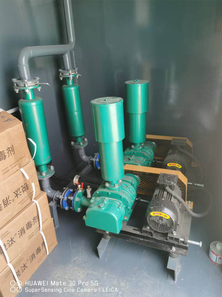 一体化污水处理设备曝气风机